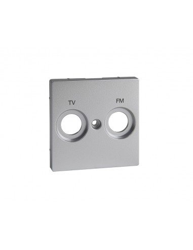 Tapa aluminio toma Radio TV/FM MTN2998560 Serie Elegance de Schneider