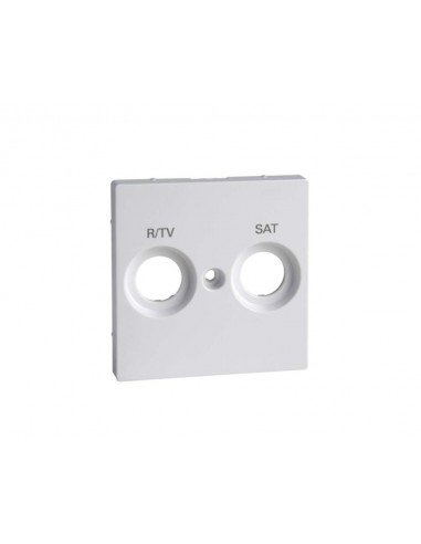 Tapa blanca toma Radio R-TV/SAT MTN299825 Serie Elegance de Schneider