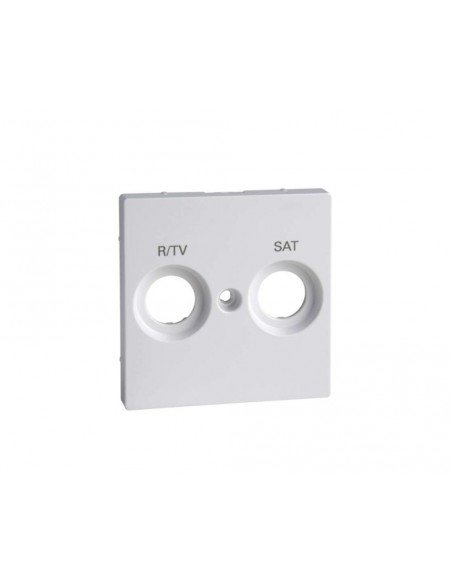 Tapa blanca toma Radio R-TV/SAT MTN299825 Serie Elegance de Schneider