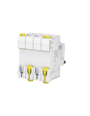 Interruptor automático Acti9 iC60N 4P 25A curva D 6000A/10kA A9F75425 de Schneider