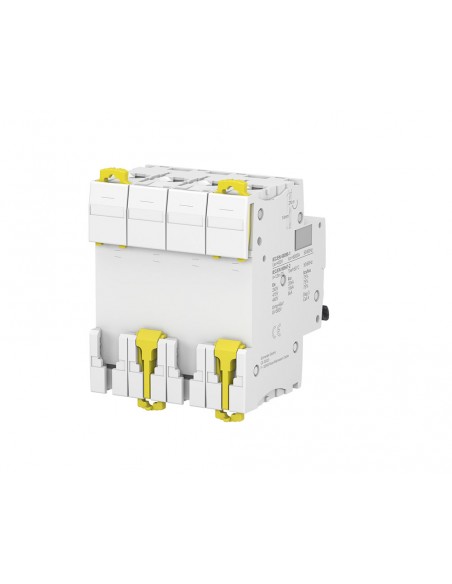 Interruptor automático Acti9 iC60N 4P 25A curva D 6000A/10kA A9F75425 de Schneider