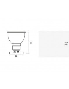 Bombilla dicroica Led 60º de Roblan 2