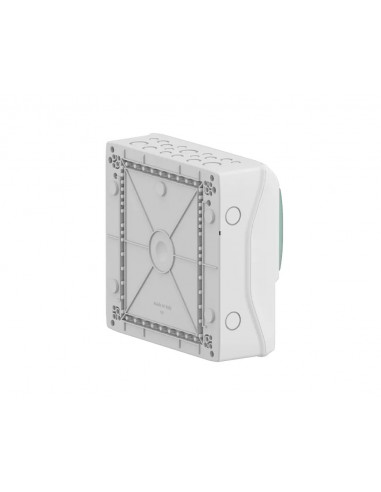 Armario de superficie para 12módulos 1 fila con puerta transparente 13191 Cofret Kaedra de Schneider