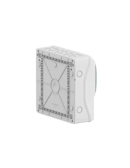 Armario de superficie para 12módulos 1 fila con puerta transparente 13191 Cofret Kaedra de Schneider