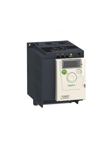 Variador de velocidad Altivar 12 1,5Kw 200...240V con disipador de calor ATV12HU15M2 de Schneider