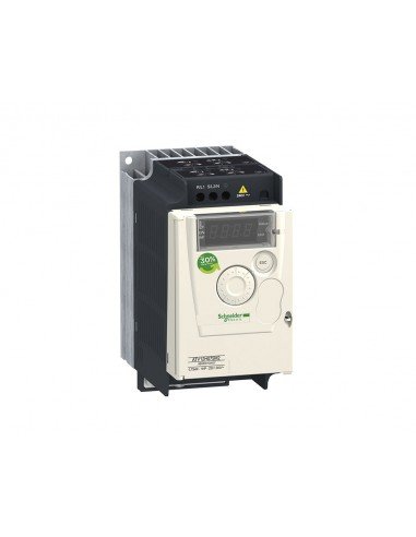 Variador de velocidad Altivar 12 0,75Kw 200...240V con disipador de calor ATV12H075M2 de Schneider