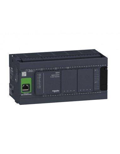 Controlador M241 40 ES Transistor Pnp Ethernet TM241CE40T de Schneider