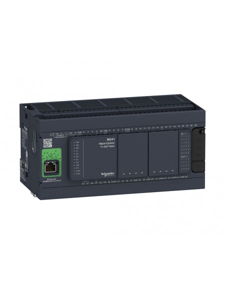 Controlador compacto M241 40 ES Relé Ethernet TM241CE40R de Schneider