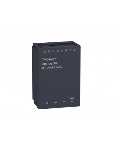 Cartucho M241 2 salidas analógicas TMC4AQ2 de Schneider