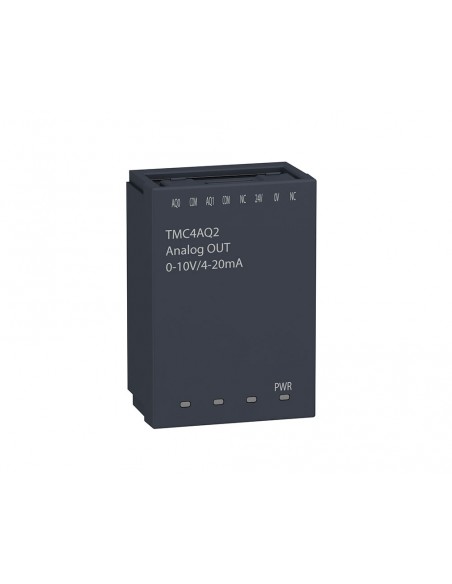 Cartucho M241 2 salidas analógicas TMC4AQ2 de Schneider