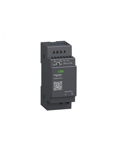 Fuente de alimentación POWER SUPPLY 24V 1.2A modular ABLM1A24012 de Schneider