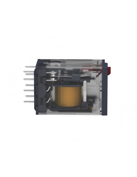 Relé de miniatura enchufable 12A 2NANC Led 230VCA RXM2AB2P7de Schneider