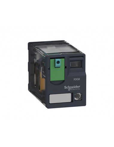Relé de miniatura enchufable 6A 4NANC Led 24VCC RXM4AB2BD de Schneider
