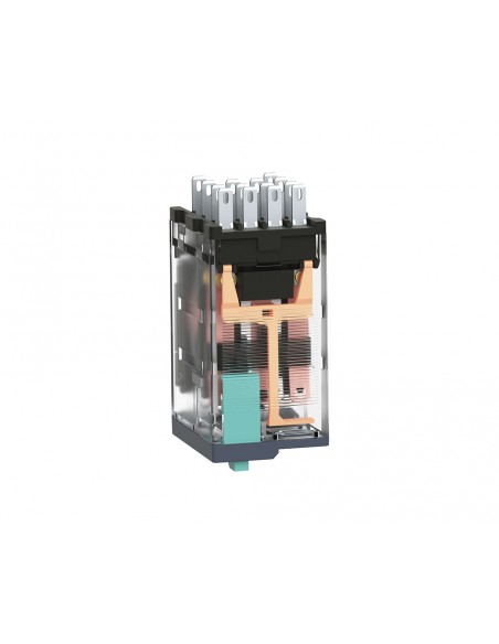 Relé de miniatura enchufable 6A 4NANC Led 24VCC RXM4AB2BD de Schneider