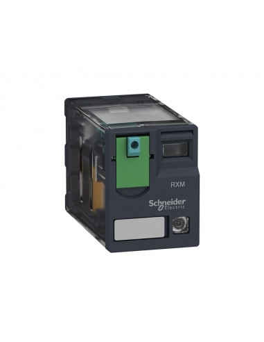 Relé de miniatura enchufable 12A 2NANC Led 24VCC RXM2AB2BD de Schneider