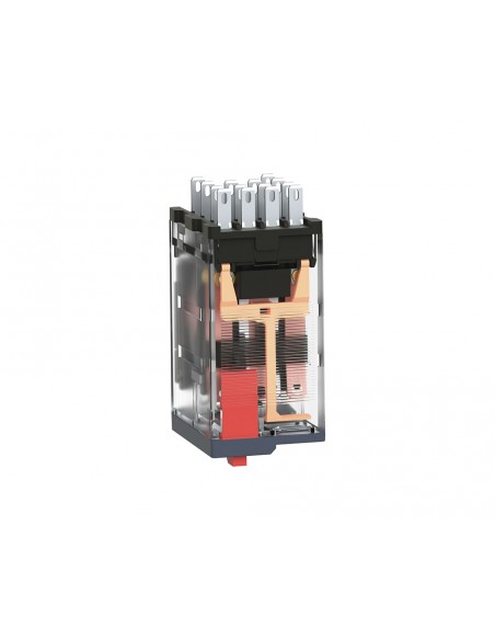 Relé de miniatura enchufable 6A 4NANC Led 24VCA RXM4AB2B7 de Schneider