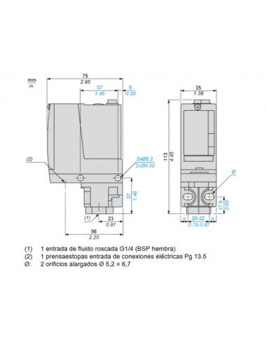 Presostato de Schneider