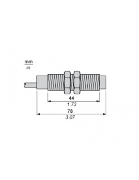 Sensor fotoeléctrico receptor XUB0BPSNM12 de Schneider