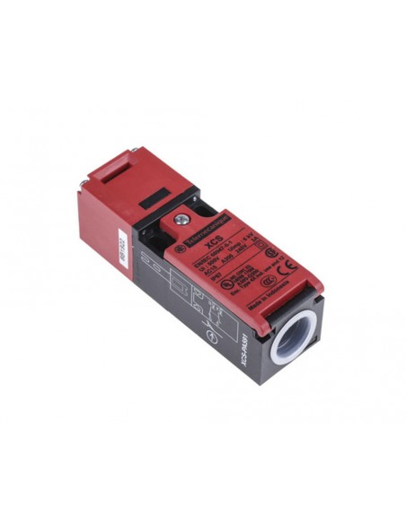 Fin de carrera de seguridad sin enclavamiento pestillo plástico XCSPA591 de Schneider