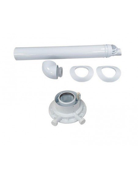 Kit salida realzada con tomas para calderas de condensación de Saunier Duval