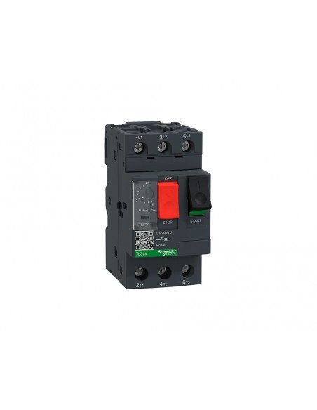 Automático para protección de motores 0,16/0,25A GV2ME02 de Schneider