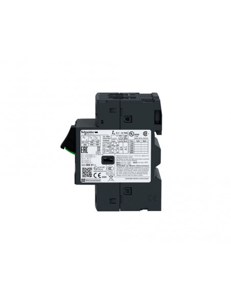 Automático para protección de motores 0,16/0,25A GV2ME02 de Schneider