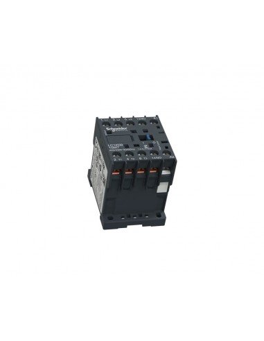 Contactor de potencia TeSy K 3P(3NA) 9A bobina 24VCA LC1K0910B7 de Schneider