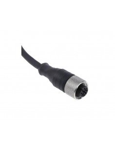 Conector hembra recto M12 4 contactos con cable XZCP1141L5 de Schneider 2