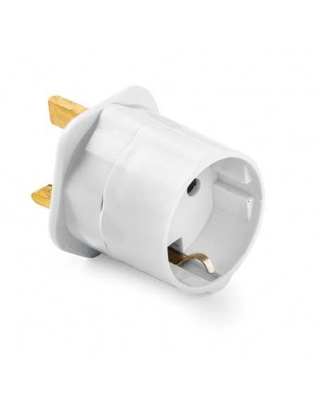 1407 ADAPTADOR INGLÉS-EUROPEO 10A-250V