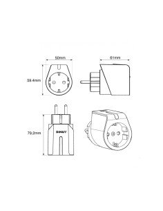 DINUY IH-SCK-BW1 Programador horario BLUETOOTH SEM 2
