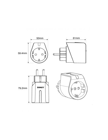 DINUY IH-SCK-BW1 Programador horario BLUETOOTH SEM