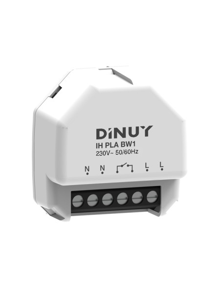 Programador Horario sin pantalla formato pastilla de 1 canal bluetooth IH PLA BW1 de Dinuy