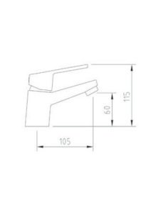 Grifo de lavabo C1 99675 de CABEL ONE 2