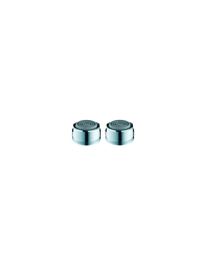 Blister de dos aireadores ahorradores rosca Macho 13958002 de Hansgrohe