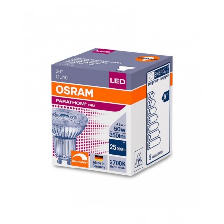 Bombilla dicroica Led PARATHOM PAR16 120º de Ledvance