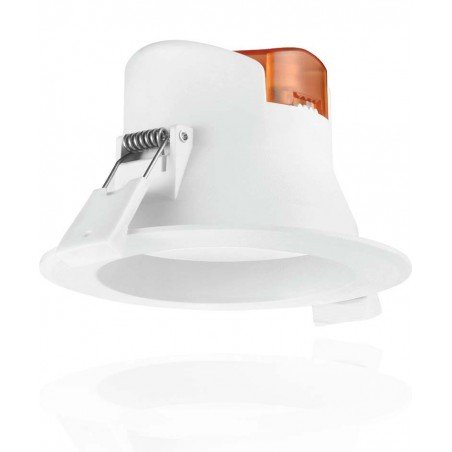 Downlight led empotrable Roblan blanco de 7W . Luz cálida ALLINR2435BC