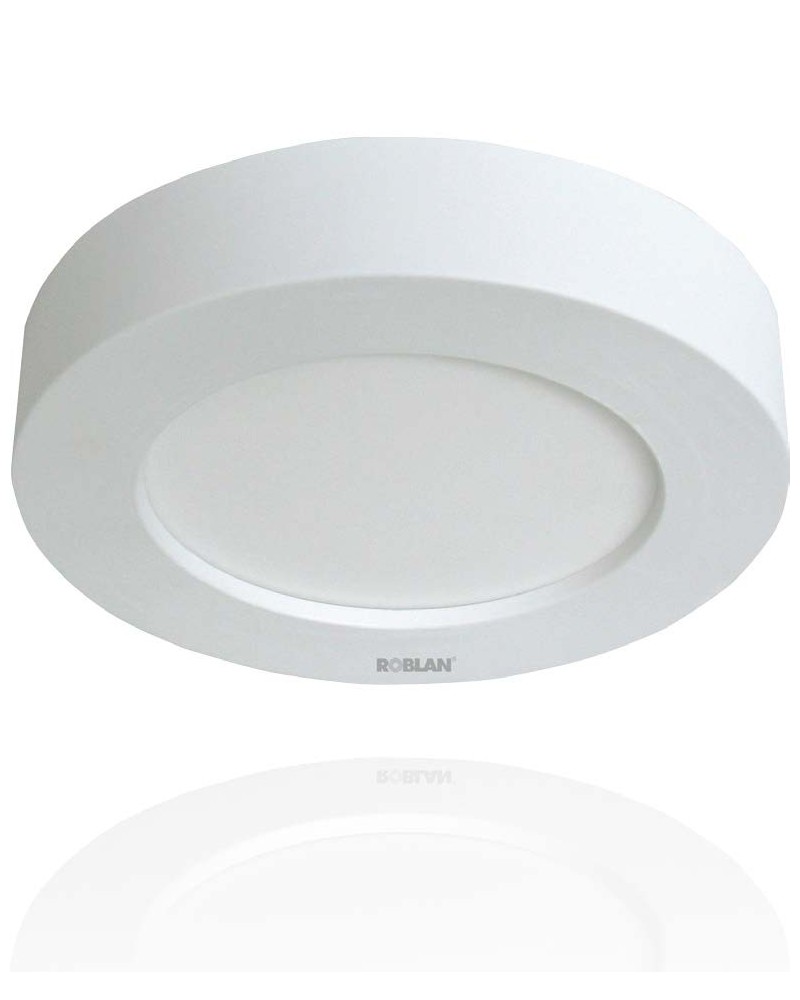 Luminaria Led circular de interior 11W luz neutra de Roblan MOONR2510BF