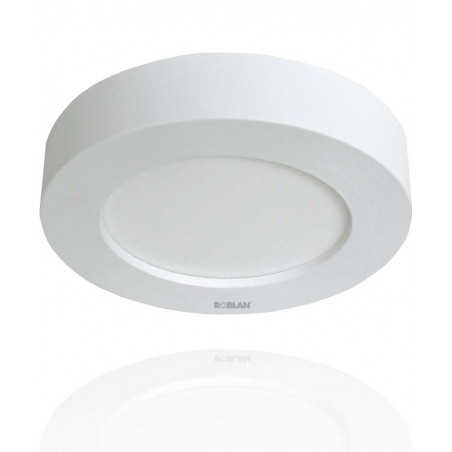 Luminaria Led circular de interior 11W luz neutra de Roblan MOONR2510BF