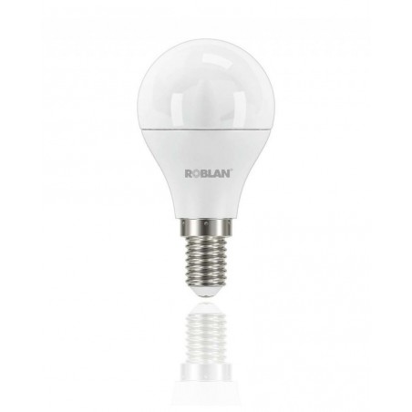 Bombilla adorno mate led 6W E14 3K.ROBLAN