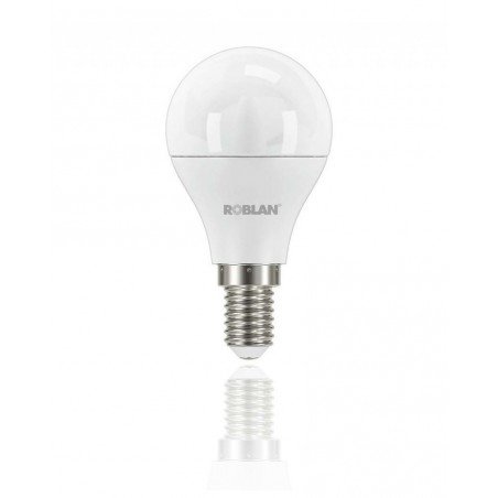 Bombilla adorno mate led 6W E14 3K.ROBLAN