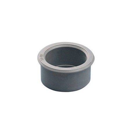 Tapón reductor de PVC gris 40-32 Macho Hembra de Crearplast