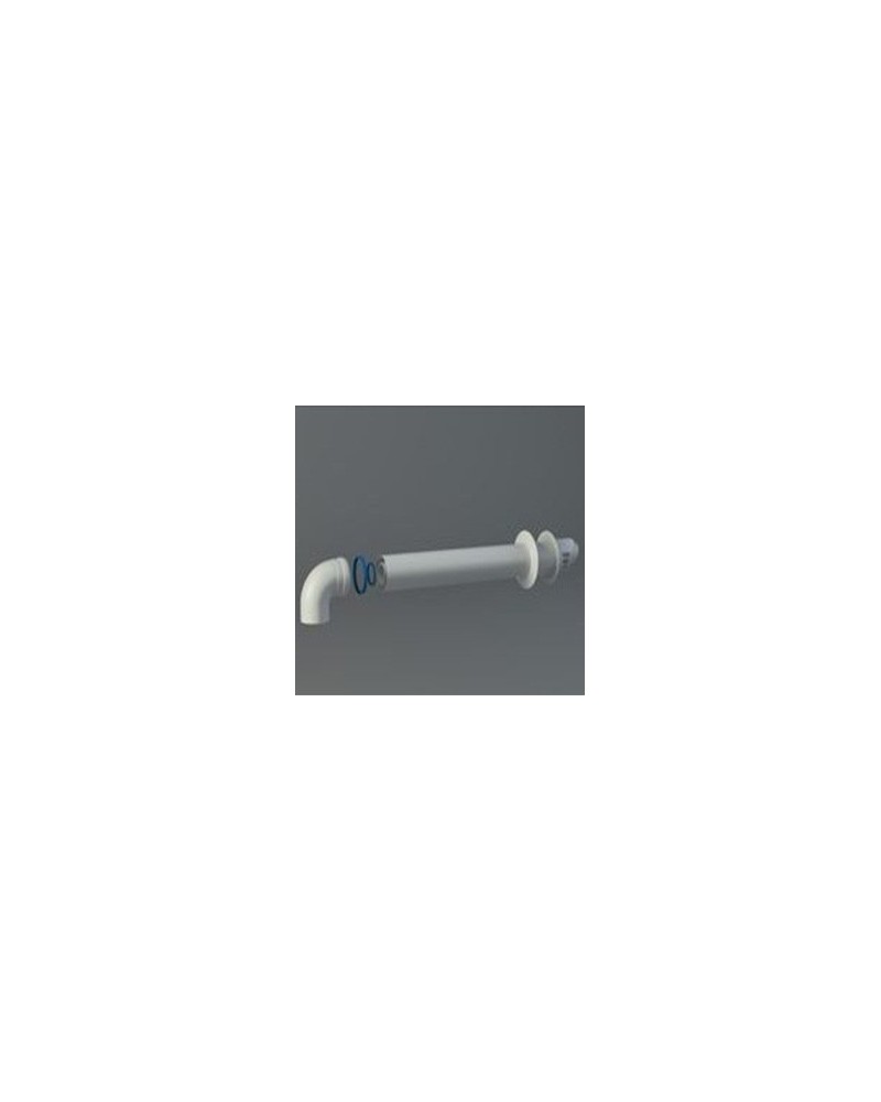 Kit salida horizontal 60/100 para calderas de condensación de Vaillant