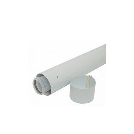 Tubo prolongación 60/100 X 1mt. para calderas de condensación de Vaillant