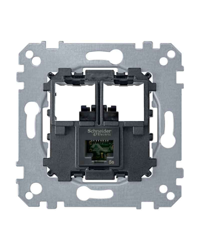 Mecanismo toma RJ45 SIMPLE CAT6 UTP MTN4576-0001 de Schneider