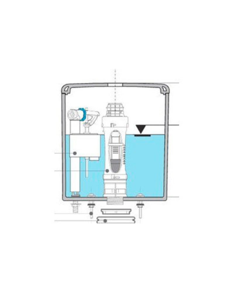 Descargador doble descarga D1D para varilla recortable doble pulsador de Roca