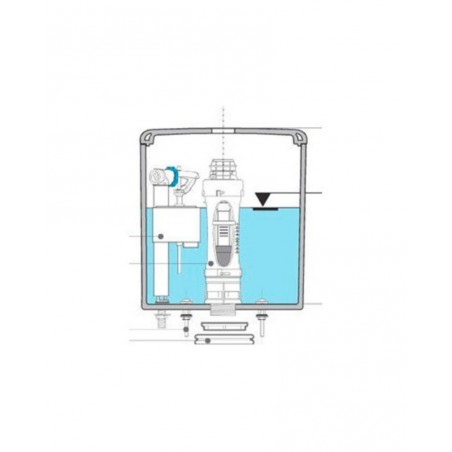 Descargador doble descarga D1D para varilla recortable doble pulsador de Roca