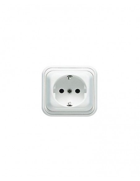 Base de enchufe schuko de superficie1588 de Niessen