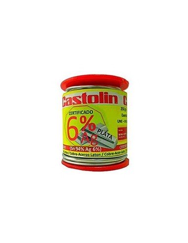 Carrete estaño 6% plata 2,0mm 250gr 3060RTE de...