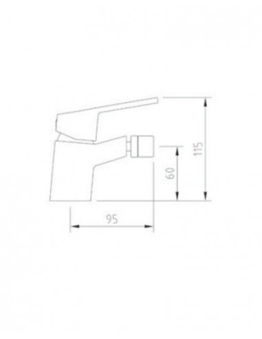 Grifo de bidé  C1 99676 de CABEL ONE