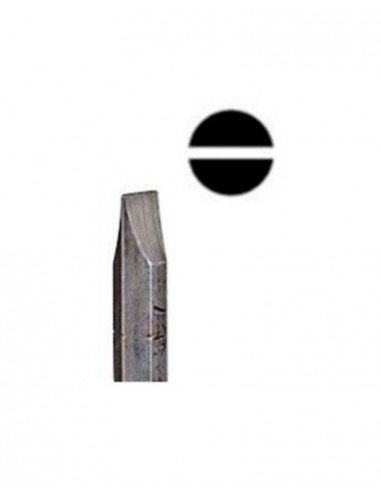 Destornillador punta plana 0,5x3x100 KL10010030IS de Klauke